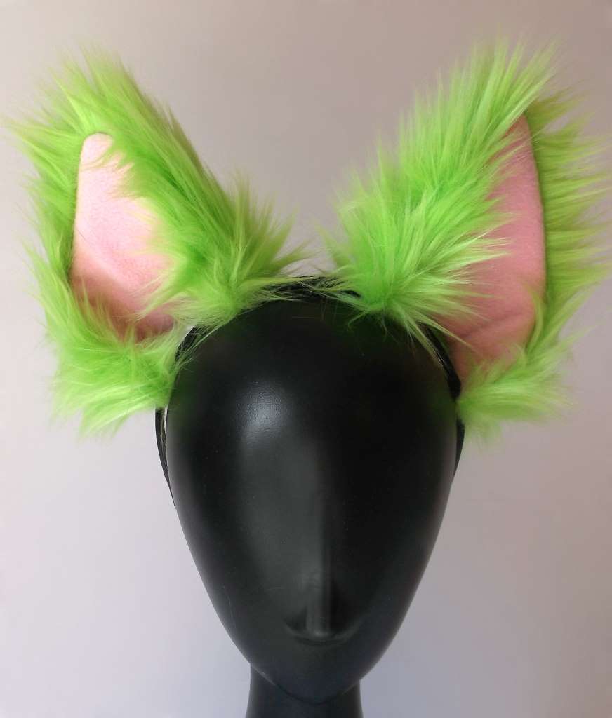 Dark Pink Animal Costume Wolf Tail – PokuPoku Studio