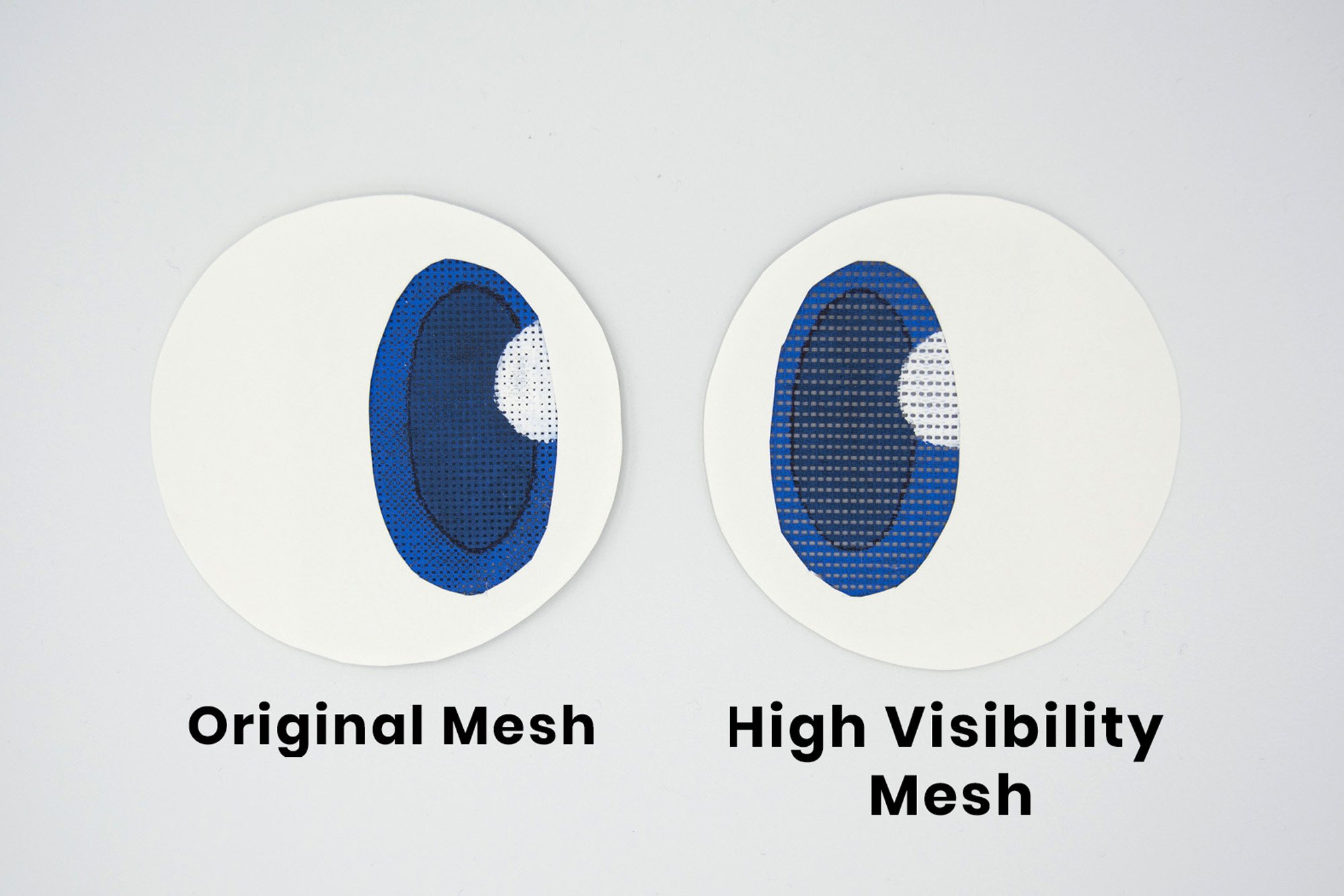6'' X 9'' PAINTABLE PLASTIC MESH FOR VISION ON COSPLAYS, & FURSUI