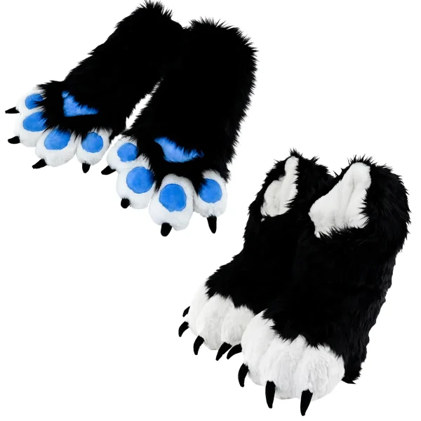 Midnight Howler Fursuit Paws Set